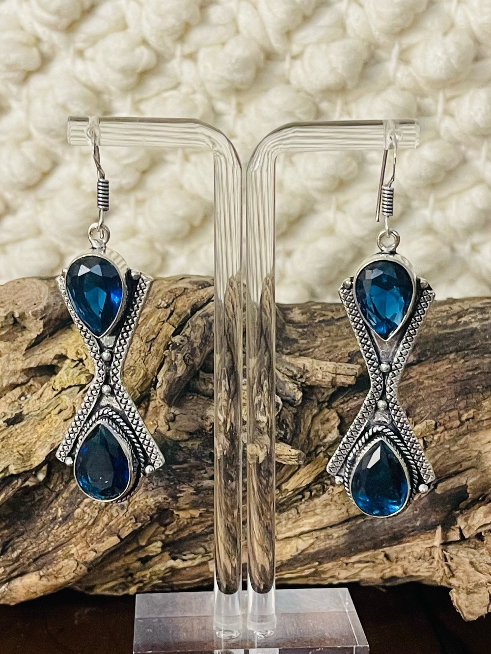 Tanzanite 925 Sterling Silver Earrings